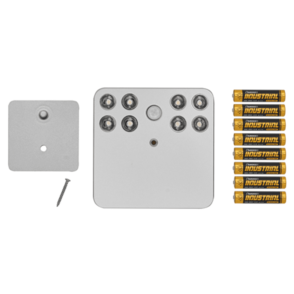 Tresco Fit LED 0.8W Cool White Motion Sensor Light - Nickel