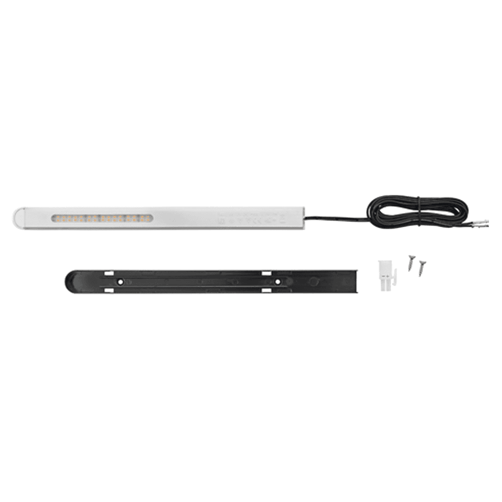 Tresco Lighting Reach LED 2.1W Warm White Linear Light in Black Finish - Front View