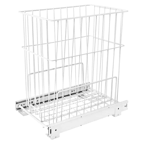 Pullout Wire Hamper for Easy Laundry Storage by Rev-A-Shelf