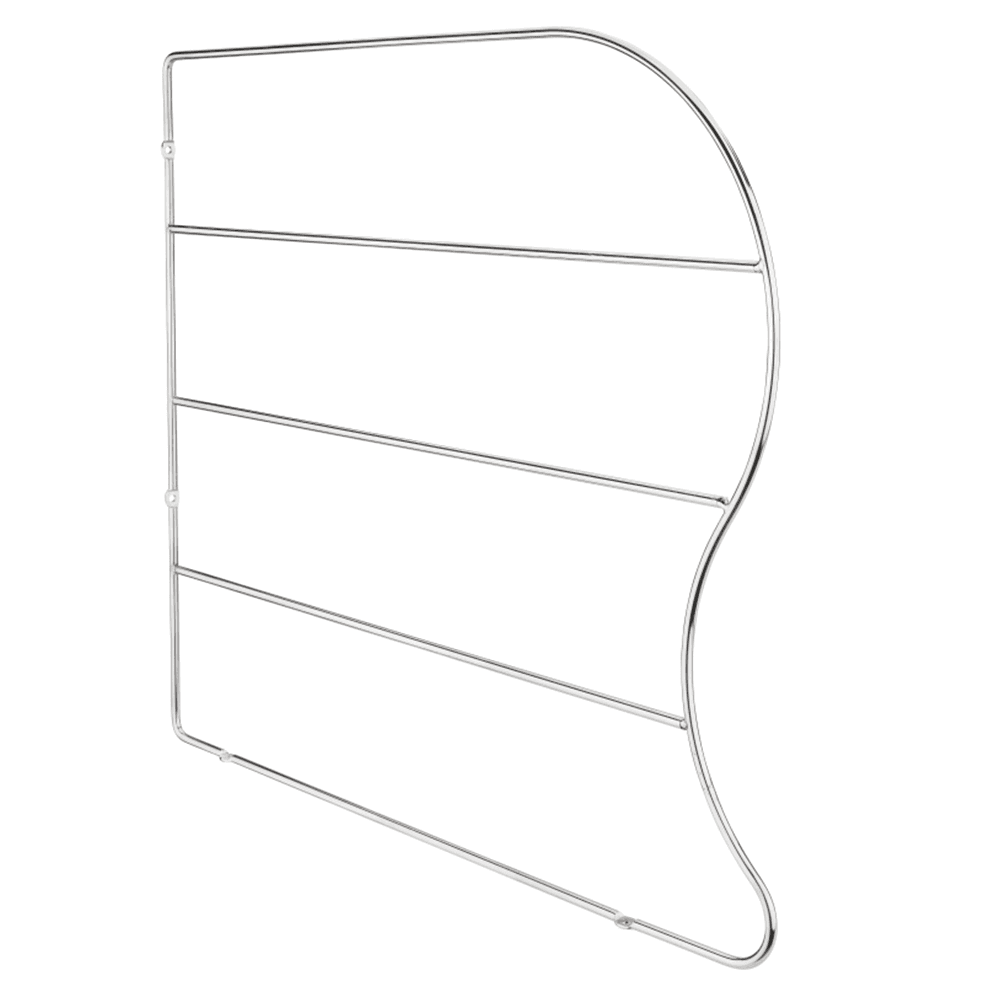 1/4" Tray Divider for 18" Height, Chrome Bulk (10/Pack) - Main Image