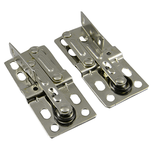 30" LD-6591 Almond Sink Front Tip-Out Tray with 2-Pair Hinge - Alt Image 2