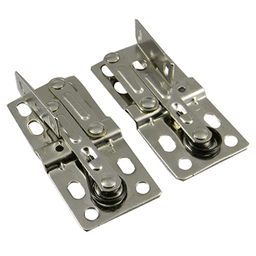 30" LD-6591 Almond Sink Front Tip-Out Tray with 2-Pair Hinge - Alt Image 2