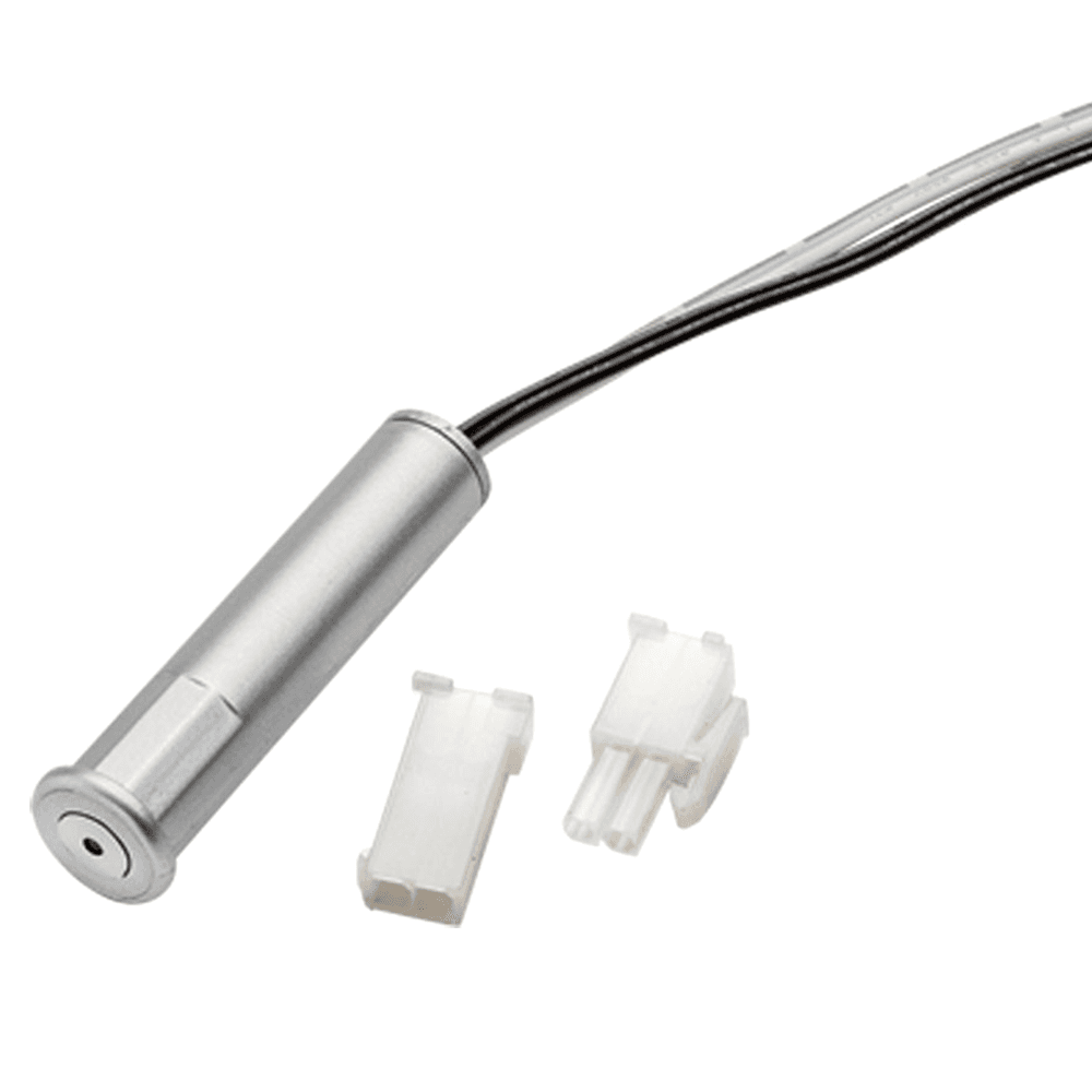 Tresco Lighting 12VDC Touch Dimmer, 2-3/8", Nickel Recess/Surface Mount Image