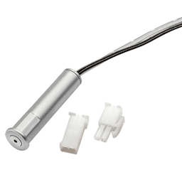 Tresco Lighting 12VDC Touch Dimmer, 2-3/8", Nickel Recess/Surface Mount Image