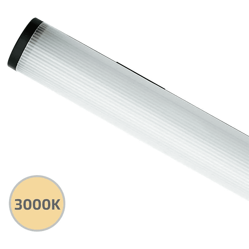 120V 14W T5 Trescent Warm White LED Linear Light, 35-1/2", Black, 3000K Main - Image