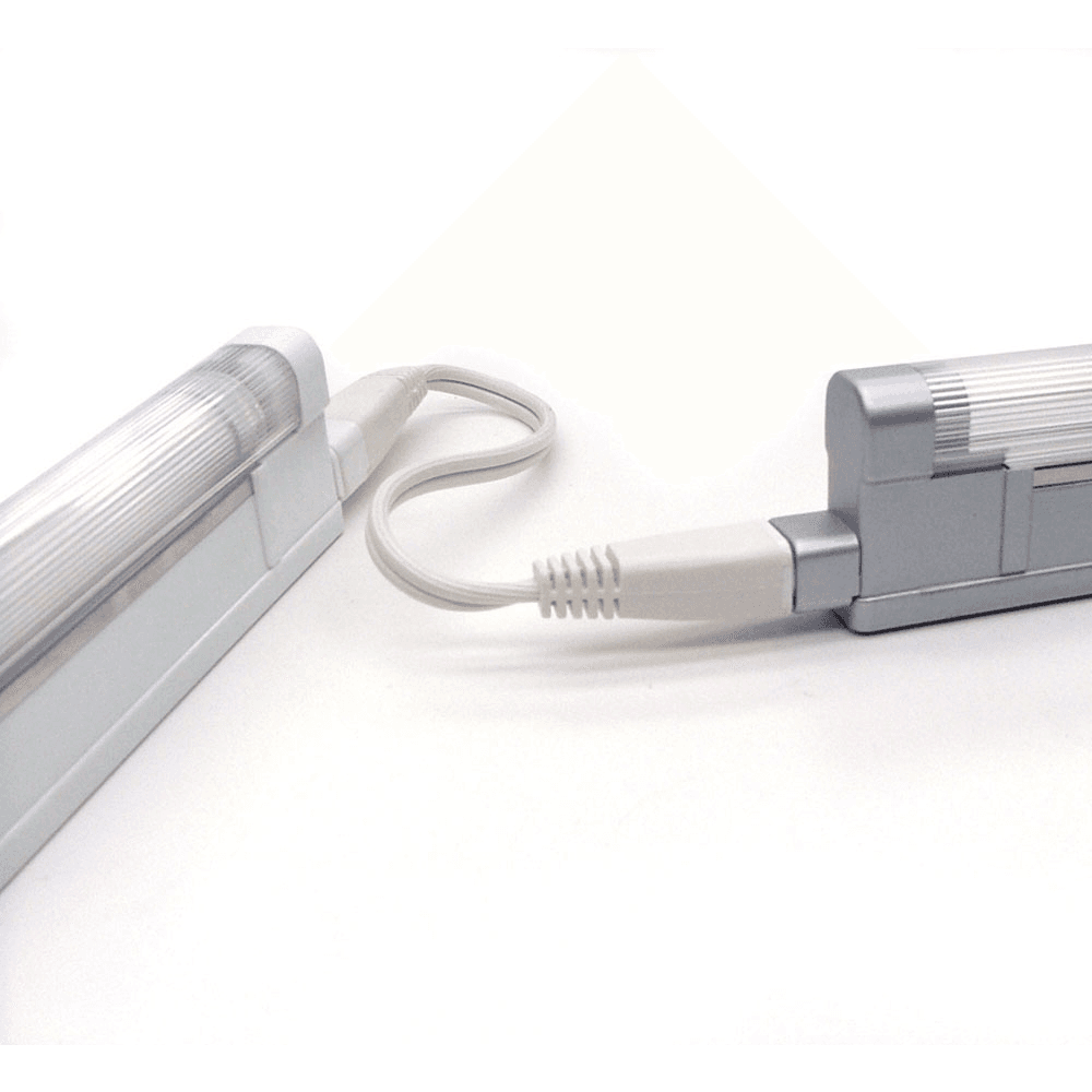 T5 TrescentAr LED Linear Light in Warm White, 13-1/2" White Finish