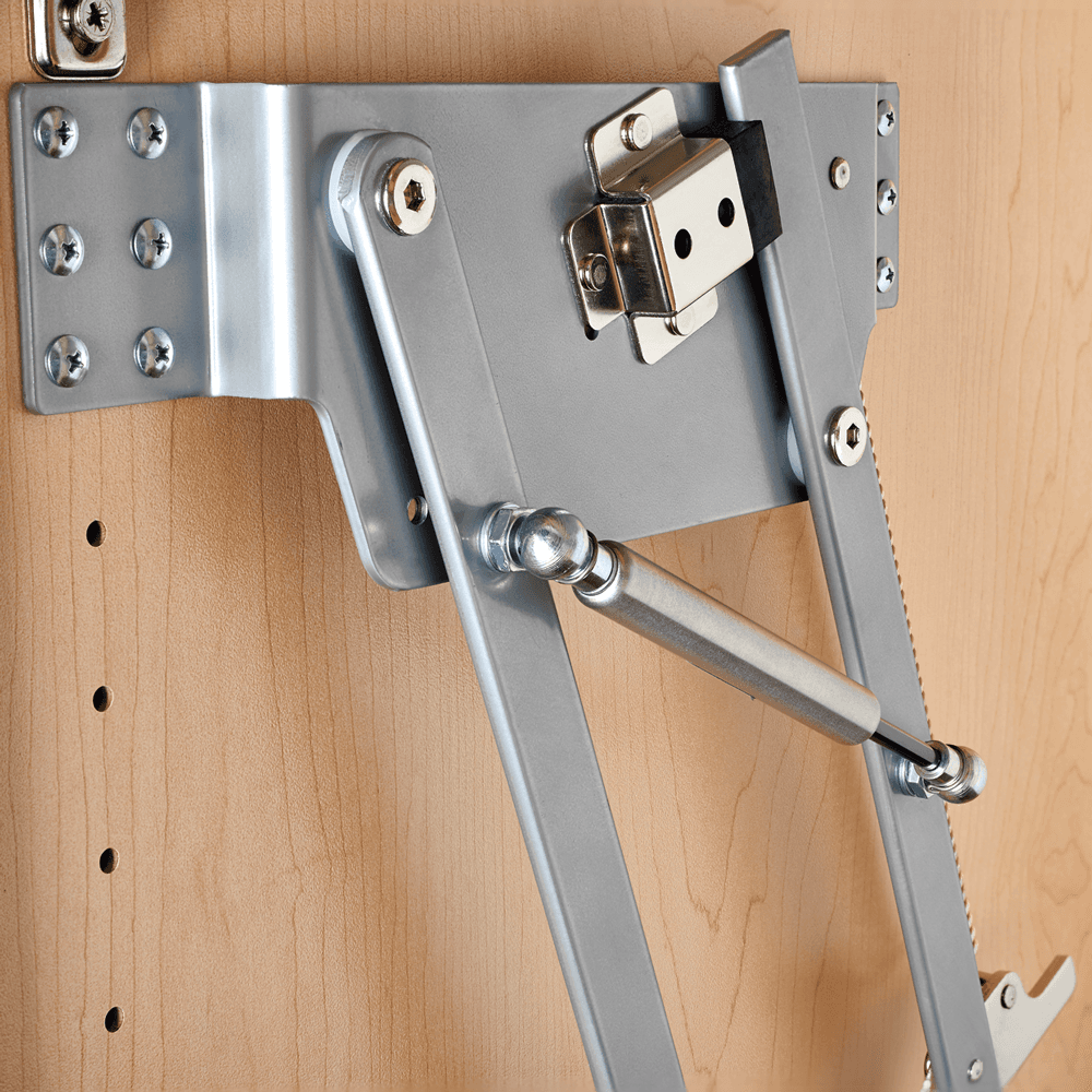 Heavy Duty Mixer Lift Mechanism with Soft-Closing, Silver - Alt Image 4