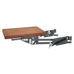 Mixer Lift Kit with Soft-Closing for 18" Base Frameless Cabinet, Walnut - Main Image