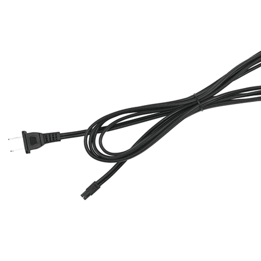 Tresco Lighting Plastic Starter Cord 96" Black Image 1