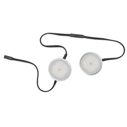 Tresco Lighting PockitAr 120M LED Puck Light in Nickel