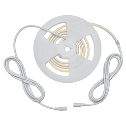 24V 2.2W Top-Emitting Warm White Neoloop Square Flexible Silicone Lighting, 7' Roll, White Alt 1 - Image