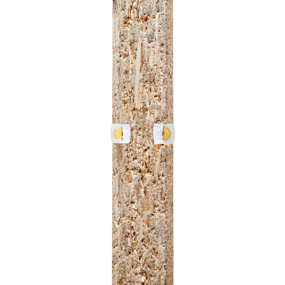 24V 2.2W Top-Emitting Warm to Neutral Neoloop Square Flexible Silicone Lighting, 16' Roll, White Alt 6 - Image