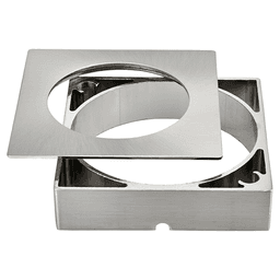 OptiPockit Square Surface Mount Ring, Nickel Main - Image