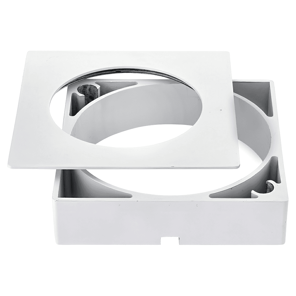 OptiPockit Square Surface Mount Ring, White Main - Image