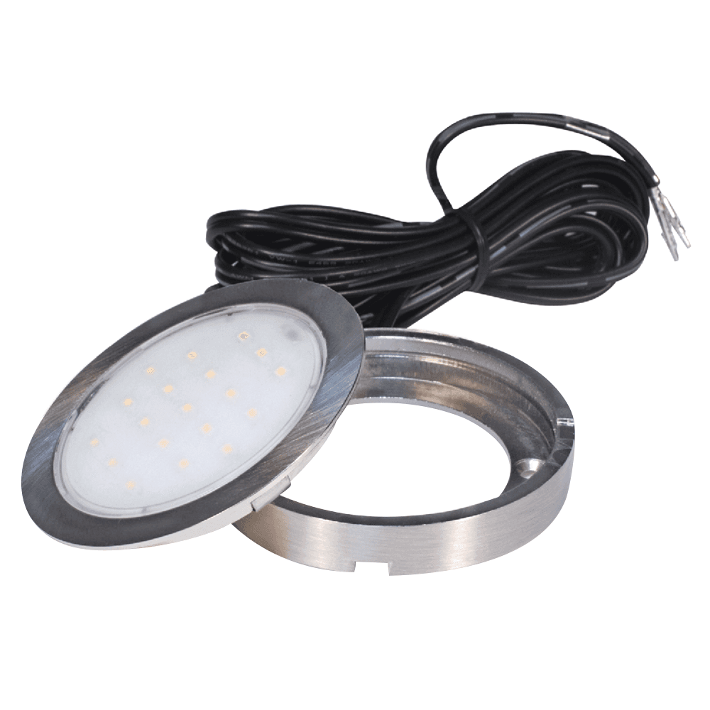 Tresco Lighting Pockit Plus LED Warm White Puck Light in White
