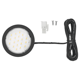 Pockit Plus LED Black Puck Light - High Performance, Low Energy Draw
