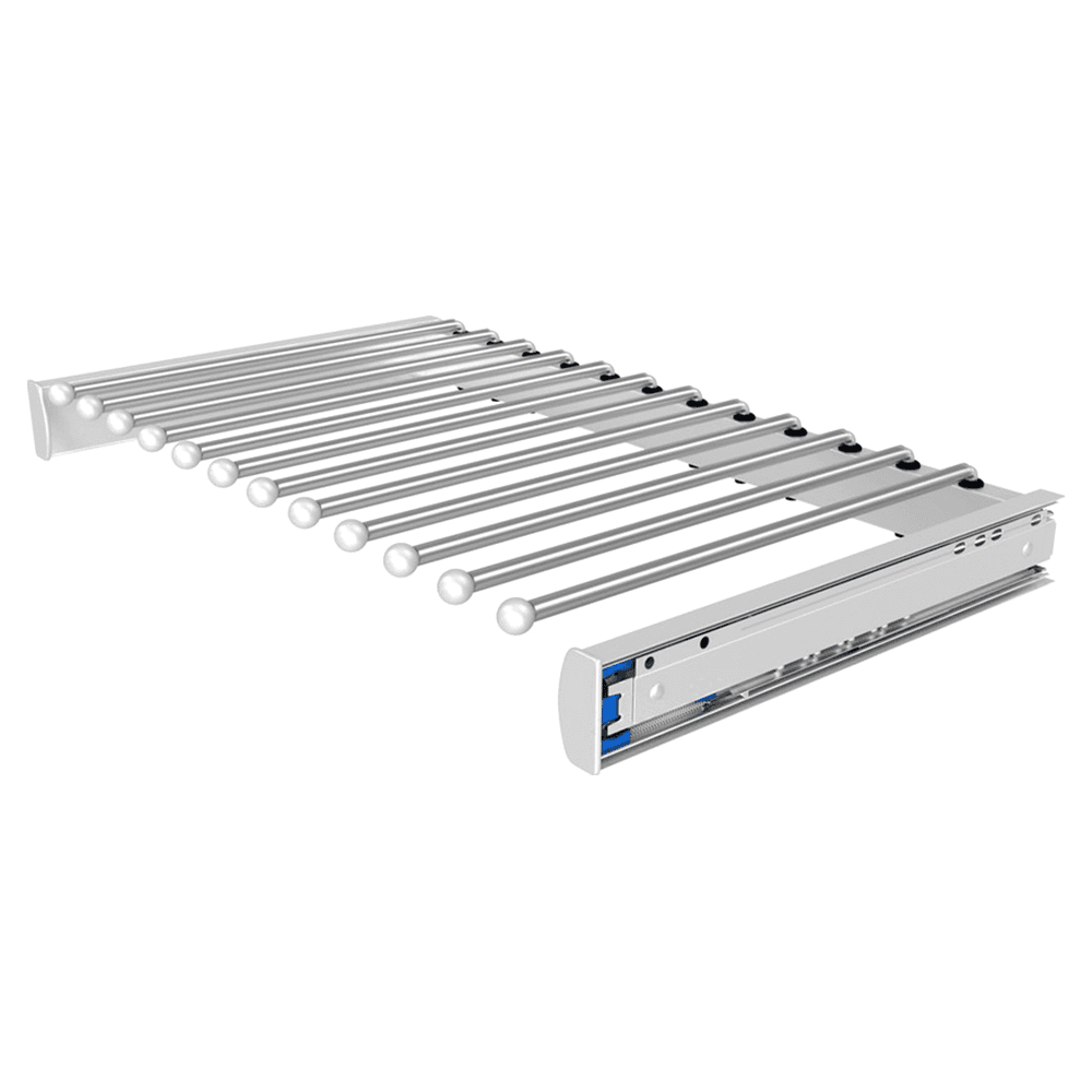 30" Sidelines Pullout Pant Rack, Chrome Alt 1 - Image