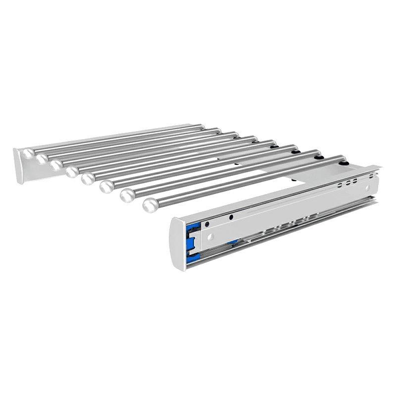 18" Sidelines Pullout Pant Rack, Polished Chrome - Main Image