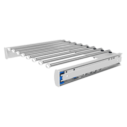 18" Sidelines Pullout Pant Rack, Polished Chrome - Main Image