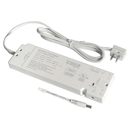 24V 60W PowerSync LED Power Supply, White Main - Image