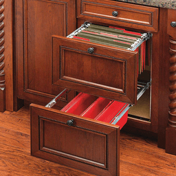 Rev-A-Shelf Drawer System with Heavy-Duty Chrome Plated Rails