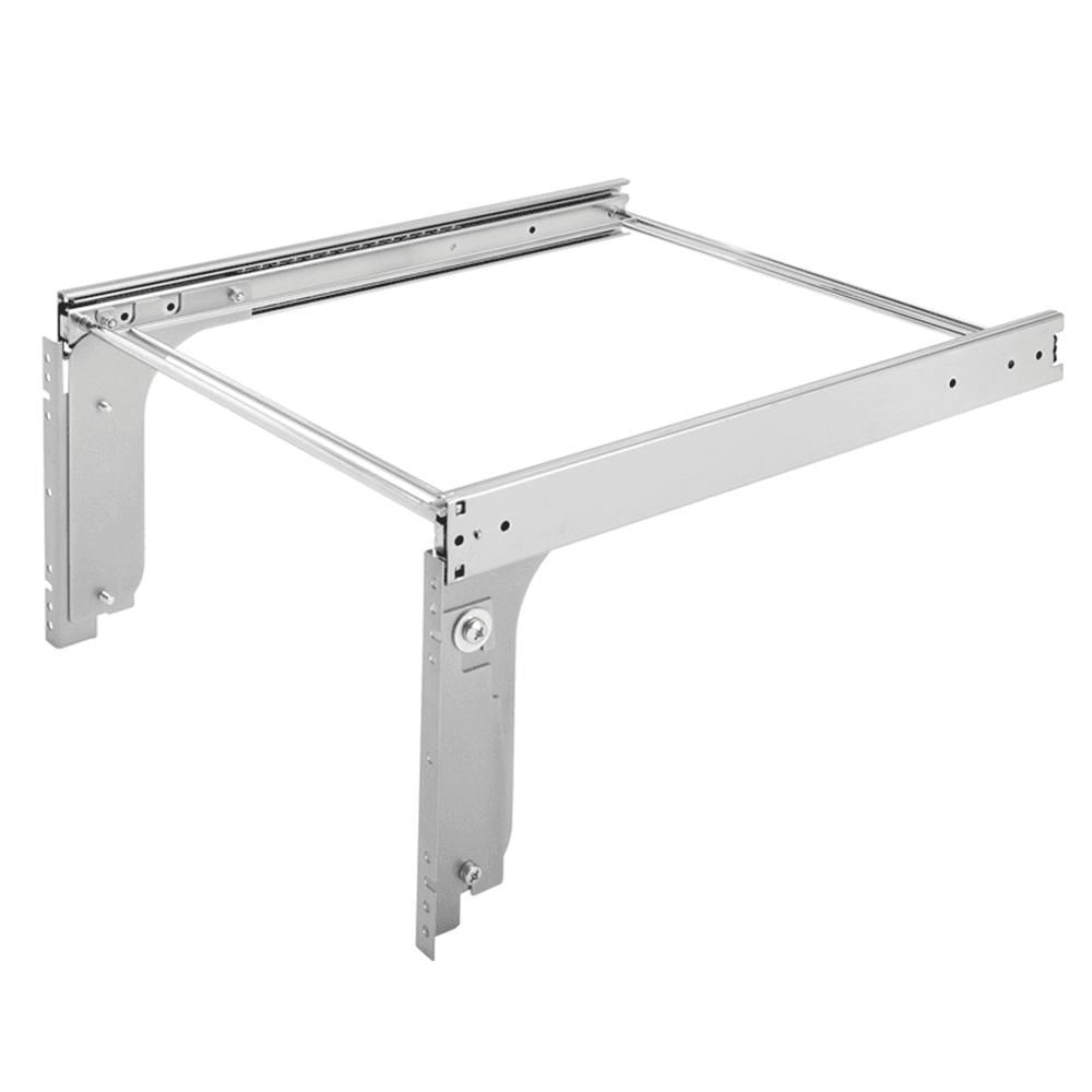 15" x 10-1/2" Chrome Side-Mount File System Pull-Out with Door Mounting Brackets by Rev-A-Shelf
