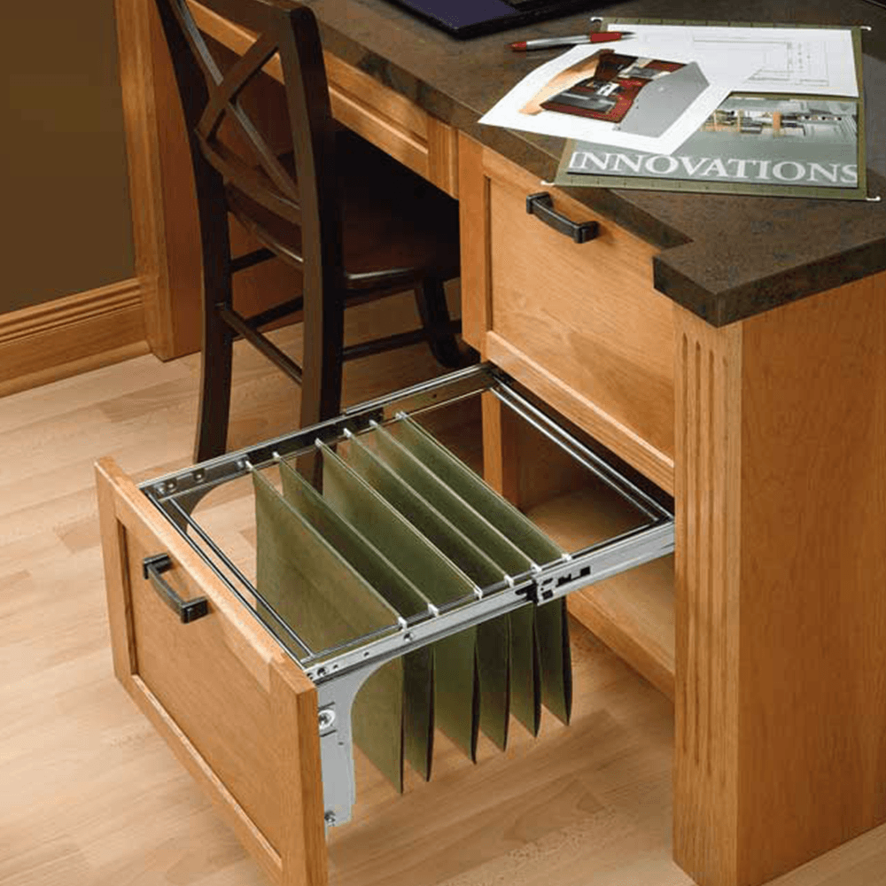 Rev-A-Shelf's Stackable Side-Mount Pull-Out for Letter and Legal Folders