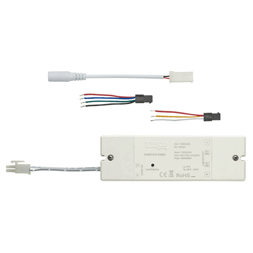 Tresco Lighting Child Controller/Receiver with Simple Programming of FREEDiM Series Wireless Controls, Compatible with RGB or CCT Hand and Wall Controllers