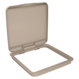 RV-LID Polymar Lid for 27 QT Waste Container, Champagne Main - Image