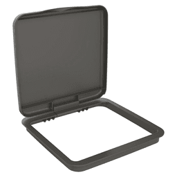 RV-LID Polymar Lid for 27 QT Waste Container, Orion Gray Main - Image