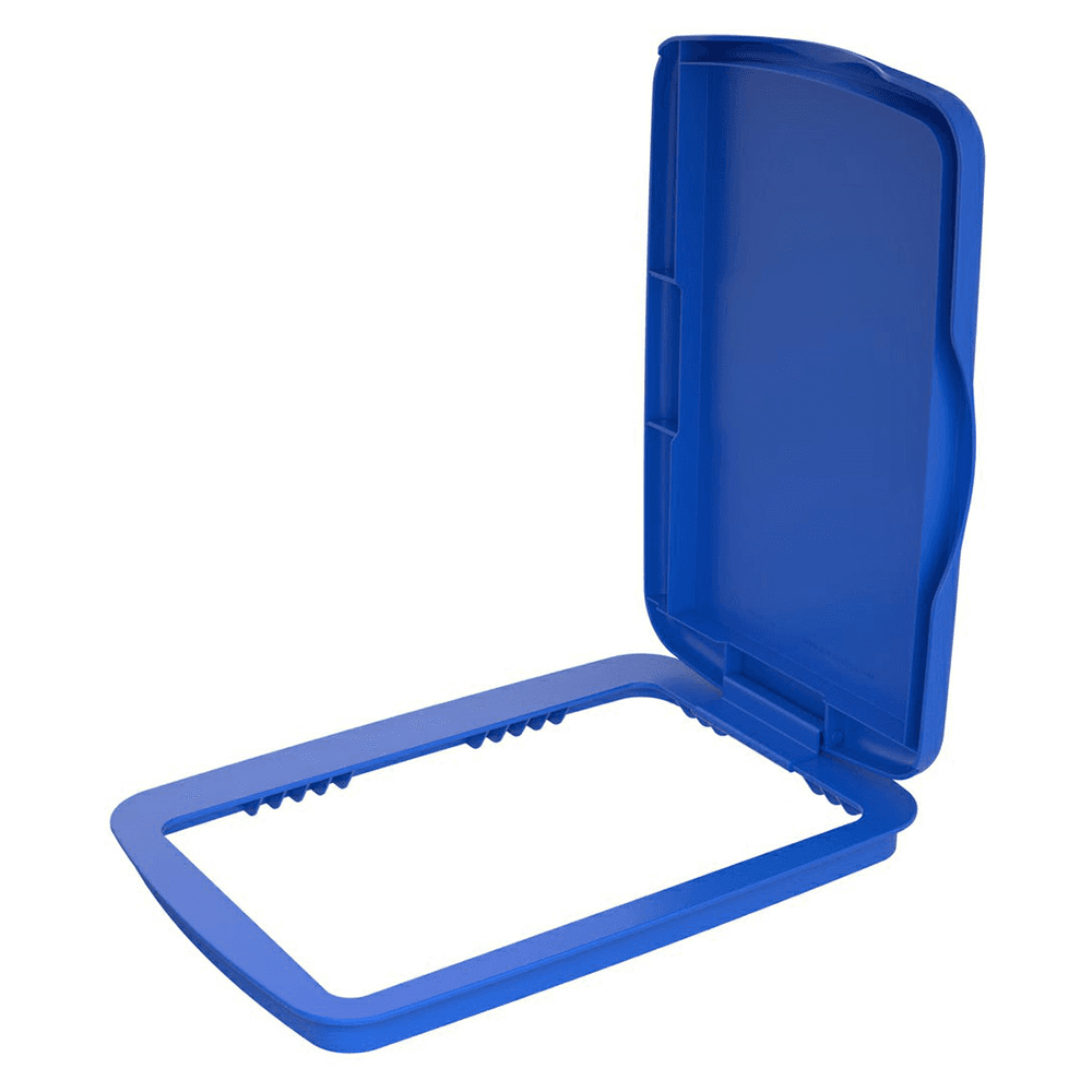 RV-LID Polymar Lid for 32 QT Waste Container, Blue Main - Image