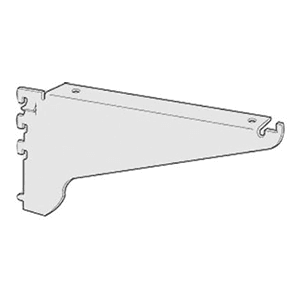 16" RVS61 Heavy-Duty Left Hand Shelf Bracket, Stain Zinc Main - Image