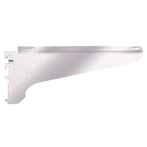 20 inch RV81 heavy-duty shelf bracket in satin zinc finish by Reeve