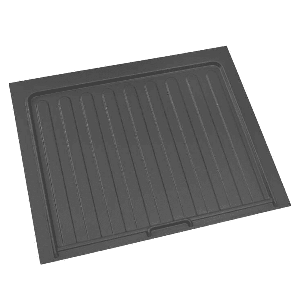 28-1/2" Polystyrene Sink Base Drip Tray, Orion Gray - Main Image