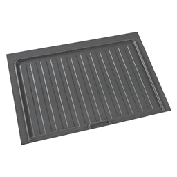 34-1/2" Polystyrene Sink Base Drip Tray, Orion Gray - Main Image