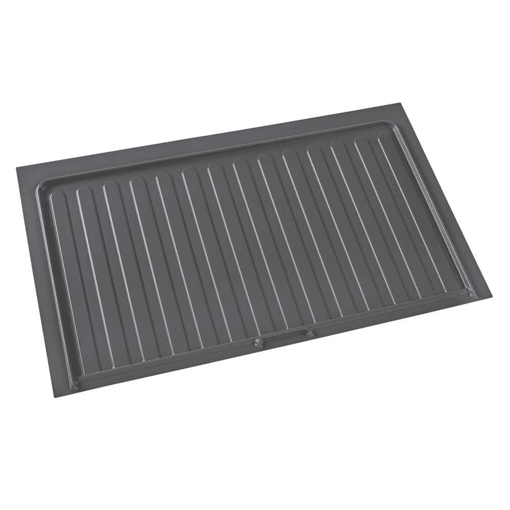40-1/2" Polystyrene Sink Base Drip Tray, Orion Gray - Main Image