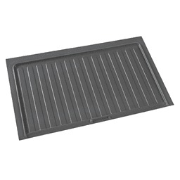 40-1/2" Polystyrene Sink Base Drip Tray, Orion Gray - Main Image