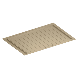 33"-36" Thermoplastic Sink Base Drip Tray, Almond Main - Image