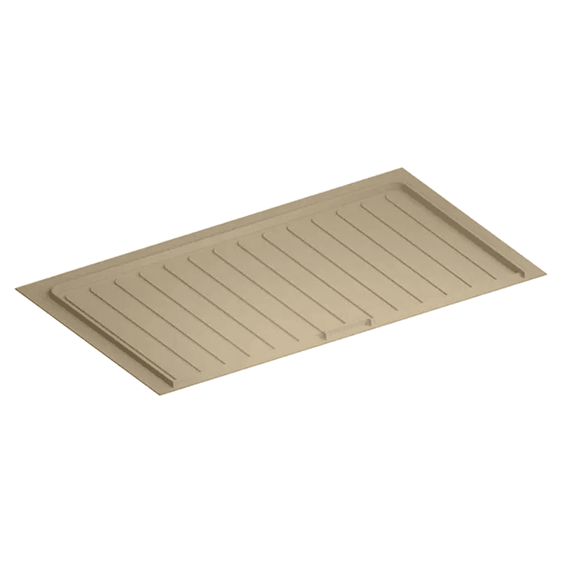39"-42" Thermoplastic Sink Base Drip Tray, Almond Main - Image