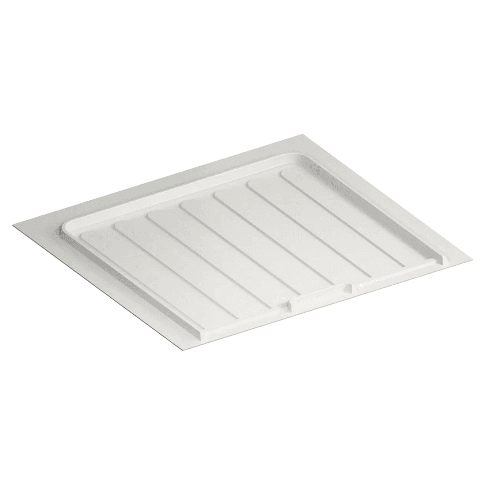 21"-24" Undersink Vanity Drip Tray, White Main - Image