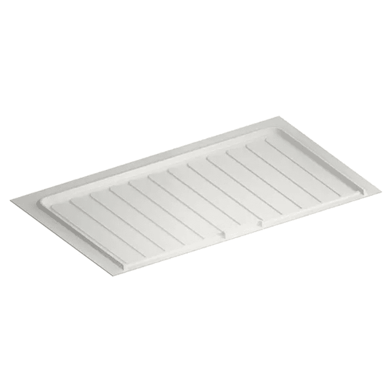 33"-36" Undersink Vanity Drip Tray, White Main - Image