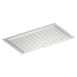 33"-36" Undersink Vanity Drip Tray, White Main - Image