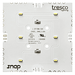 Panel Light Sample Kit - 3" H x 3" W - 15 Watts - Plastic Clips and Screws Included - Tresco Lighting