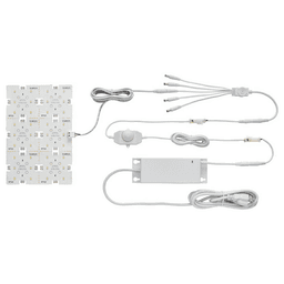 24VDC 8W 5000K Snip LED Panel, 24", White Alt 1 - Image