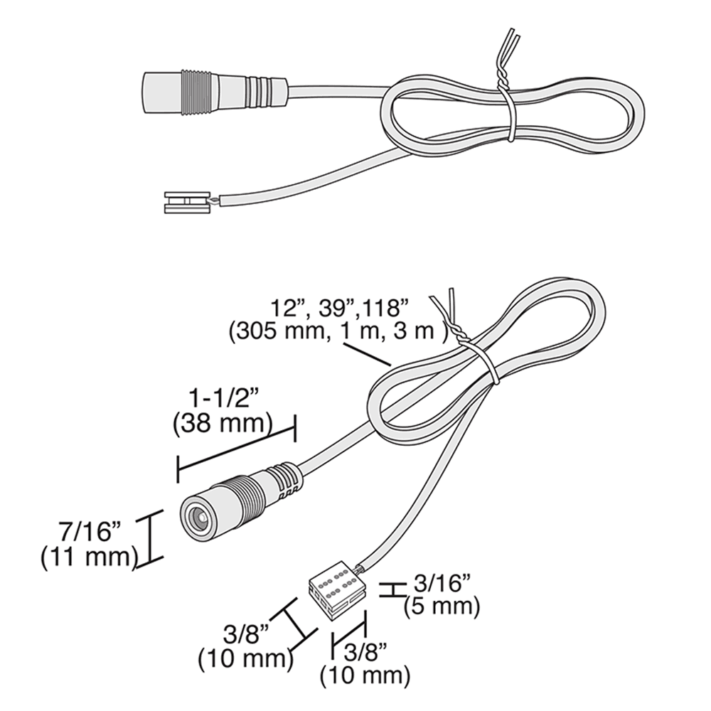 Snap Panel Starter Lead for Tresco Lighting - Convenient and Efficient