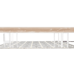 2" Acrylic Standoff, Clear Alt 2 - Image