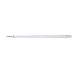 Tresco Lighting FineLine 2.0 T635 LED Cool White Linear Light in Nickel finish for casework and displays