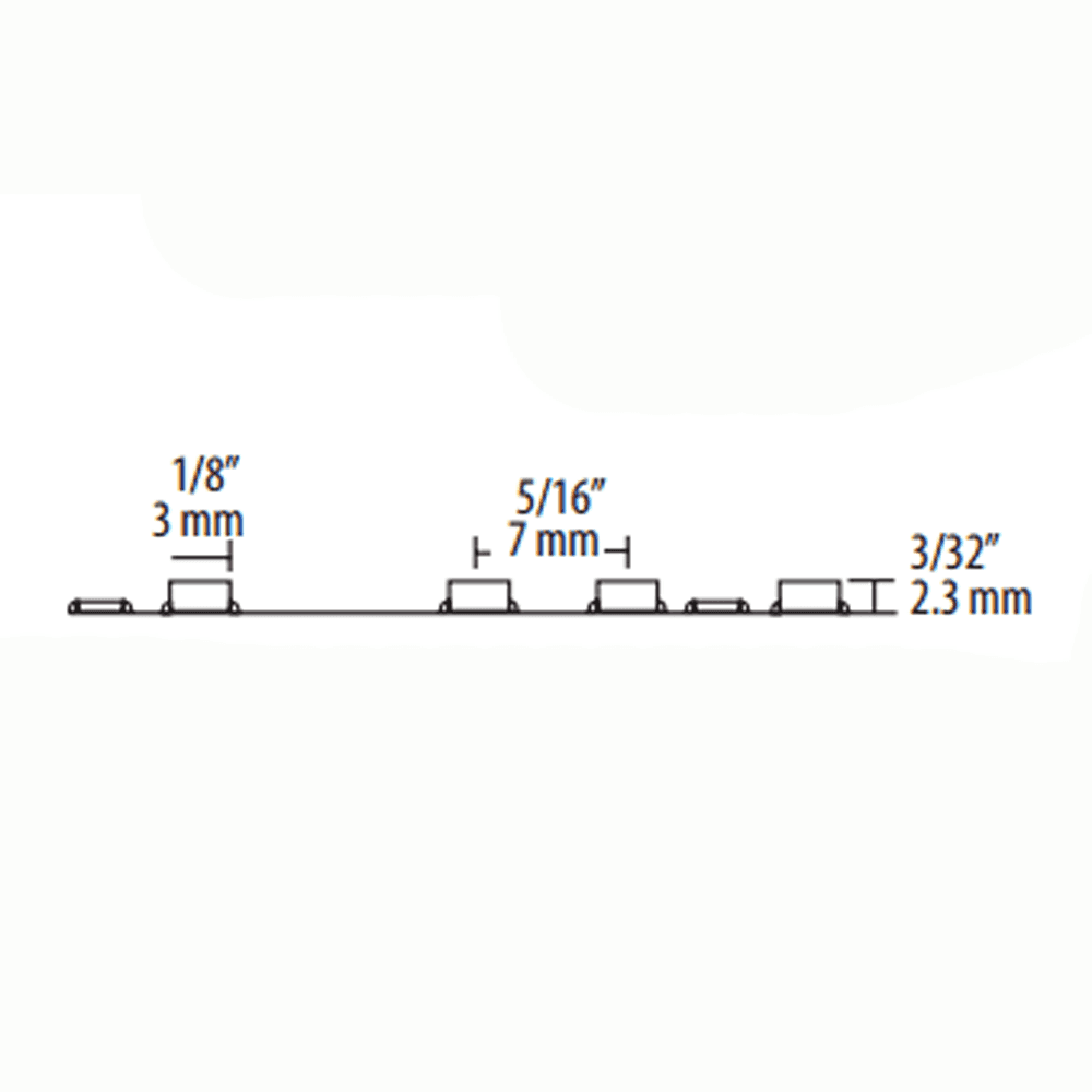 Tresco Lighting LED Tape Light in Neutral, 20'' Roll - Brighten Up Your Space!