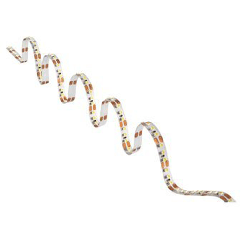 LED tape light in roll with 16.4'''' maximum length, cut every 3" and easily inserted into connectors.