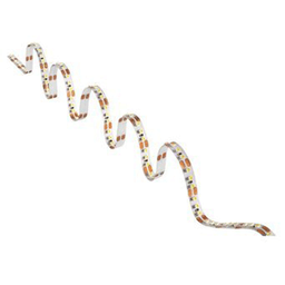 LED tape light in roll with 16.4'''' maximum length, cut every 3" and easily inserted into connectors.